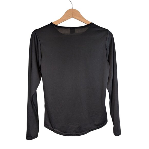 REI Womens Top Medium Black Long Sleeve Lightweight Performance Shirt - Picture 2 of 6